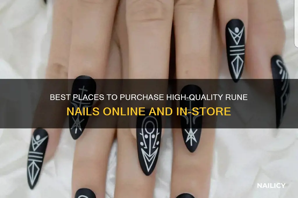 where to buy rune nails