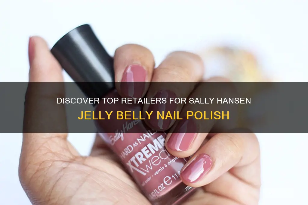 where to buy sally hansen jelly belly nail polish