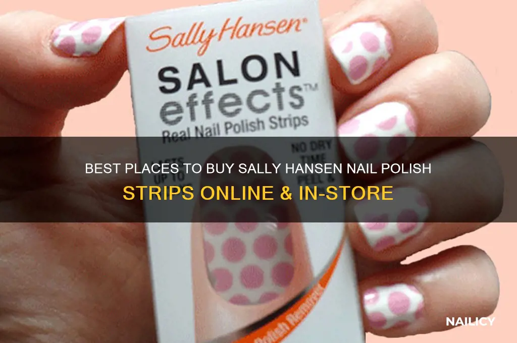 where to buy sally hansen nail polish strips