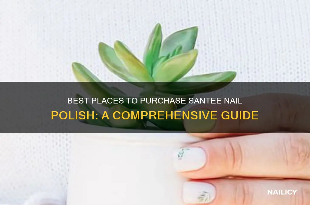 where to buy santee nail polish