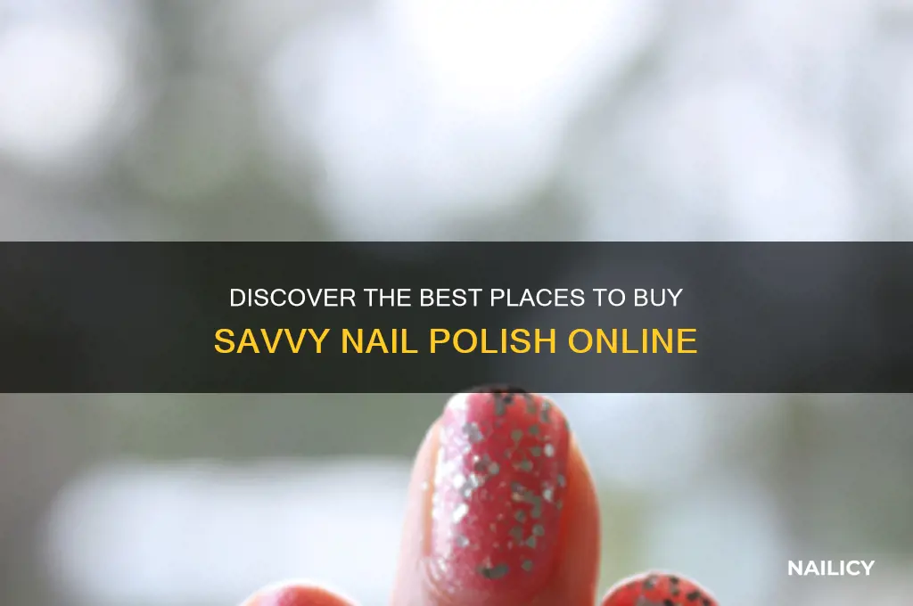 where to buy savvy nail polish