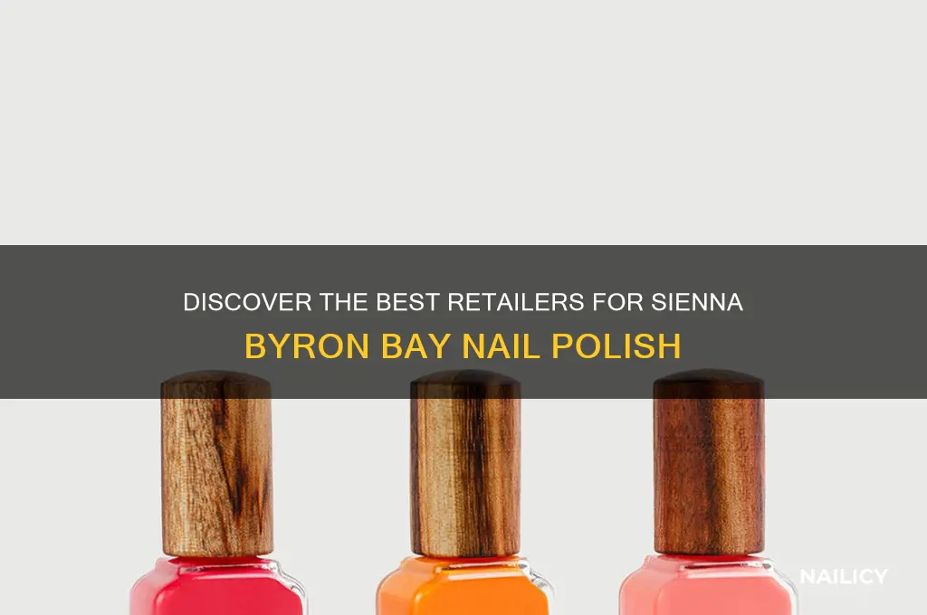 where to buy sienna byron bay nail polish
