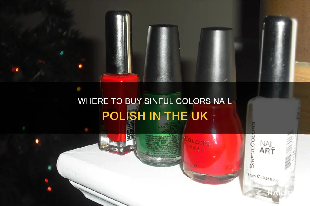 where to buy sinful colors nail polish uk