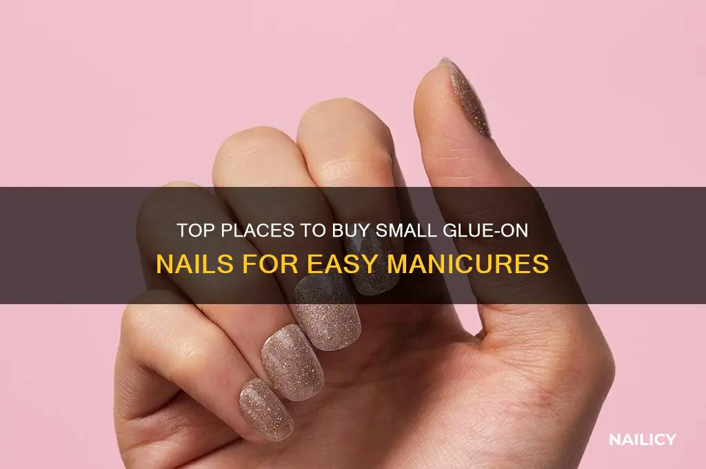 where to buy small glue on nails