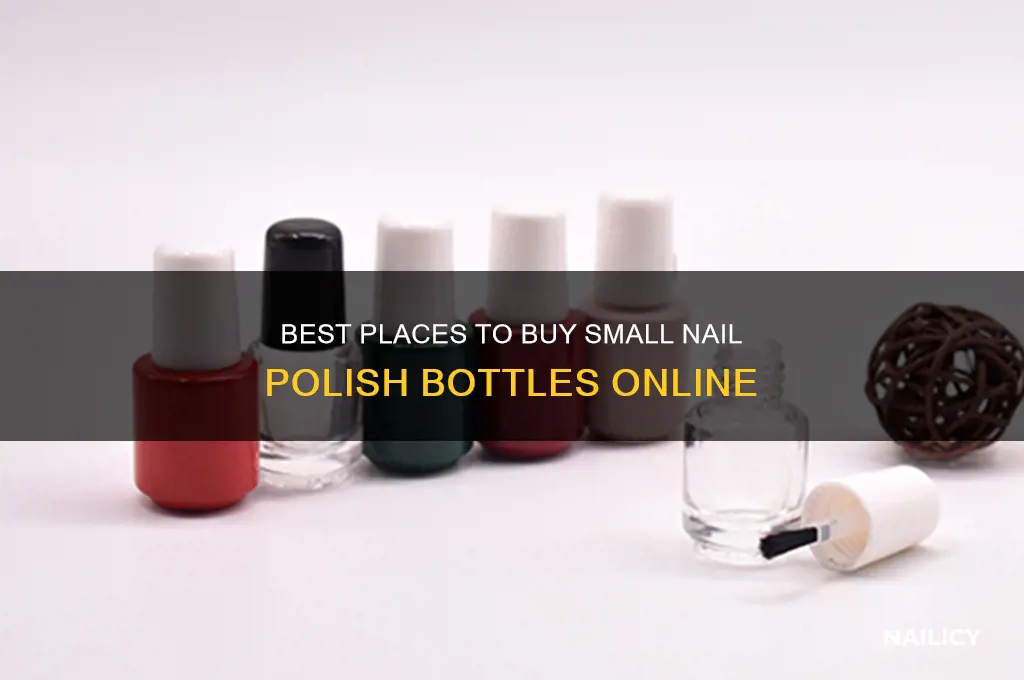 where to buy small nail polish bottles