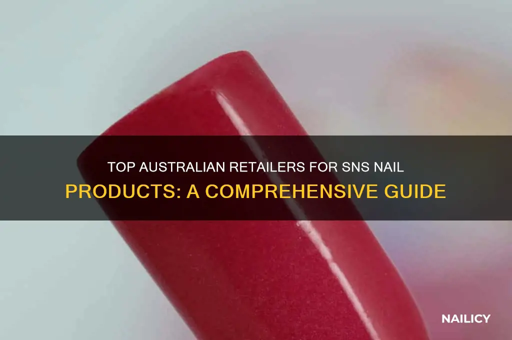 where to buy sns nail products in australia
