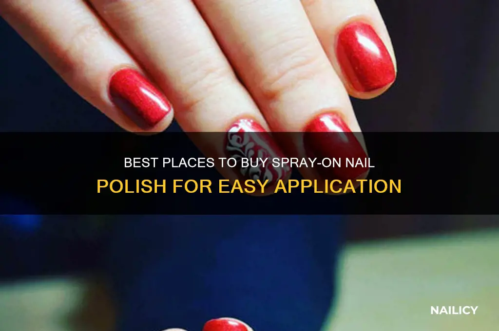 where to buy spray on nail polish