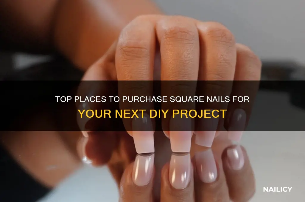where to buy square nails