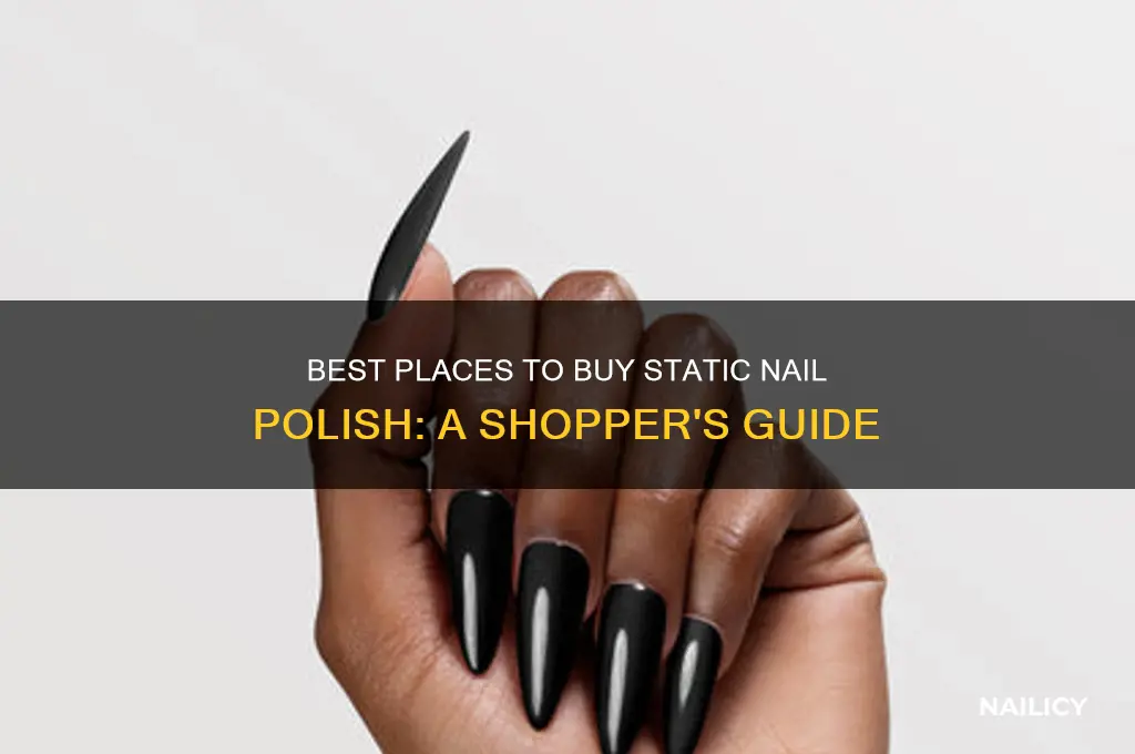 where to buy static nail polish