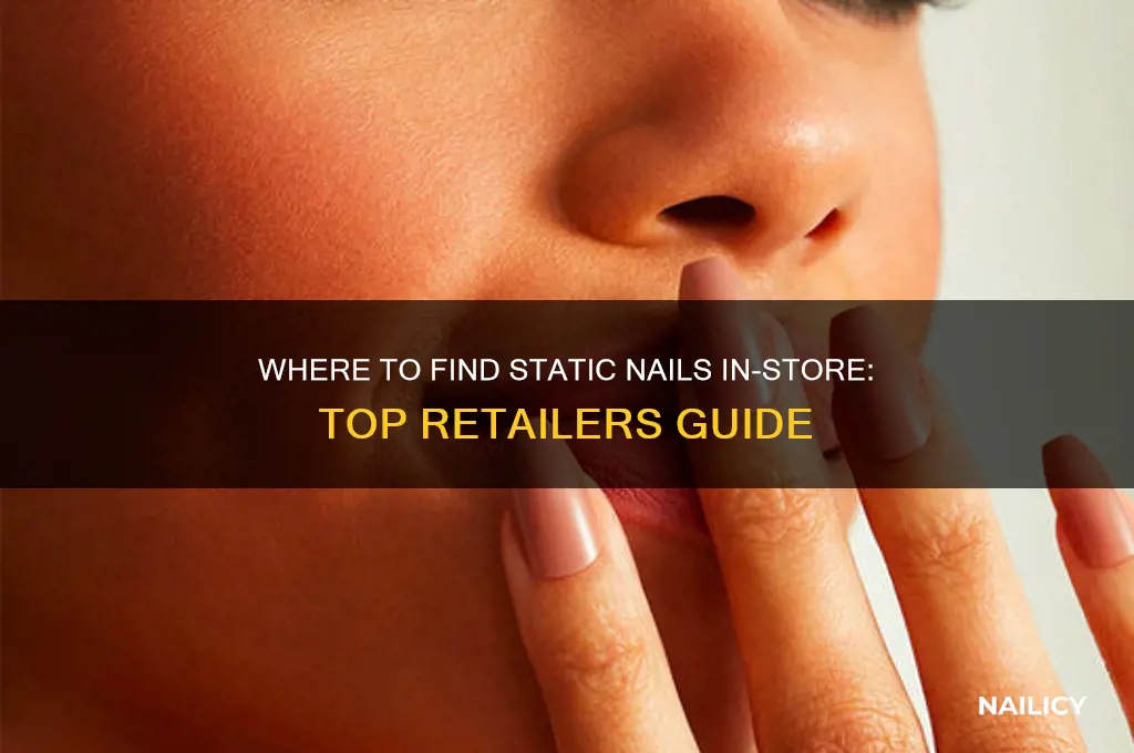 where to buy static nails in store