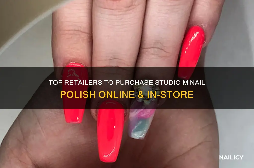 where to buy studio m nail polish