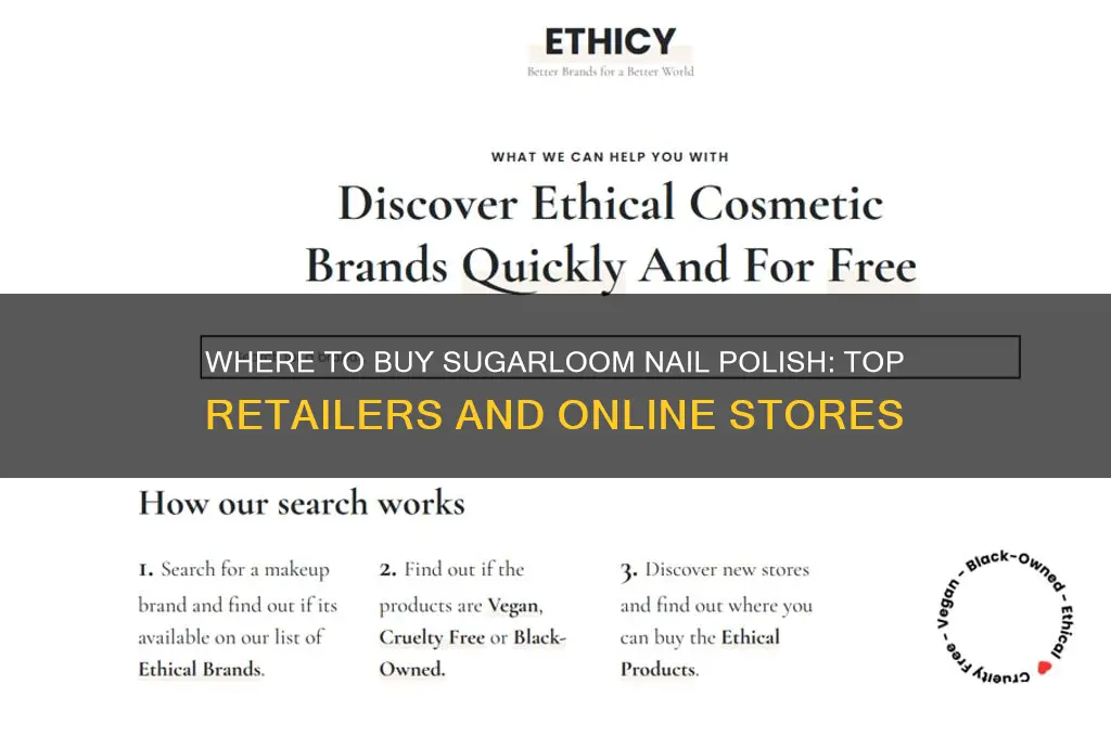 where to buy sugarloom nail polish