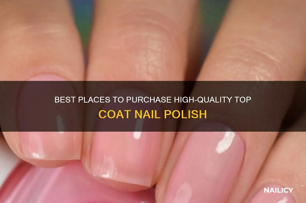 where to buy top coat nail polish