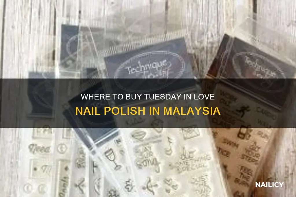 where to buy tuesday in love nail polish in malaysia