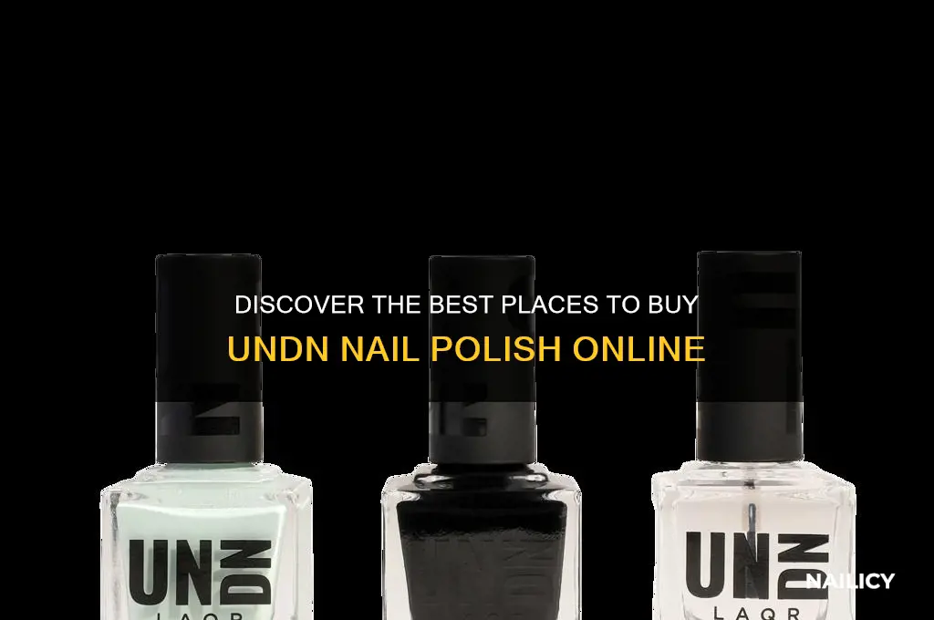 where to buy undn nail polish