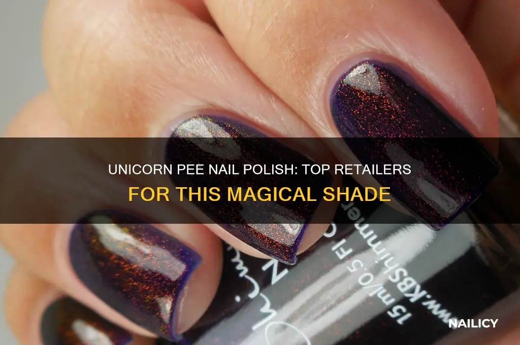 where to buy unicorn pee nail polish