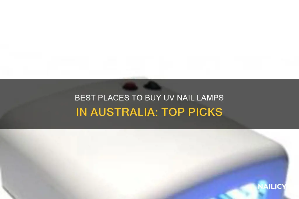where to buy uv nail lamp australia
