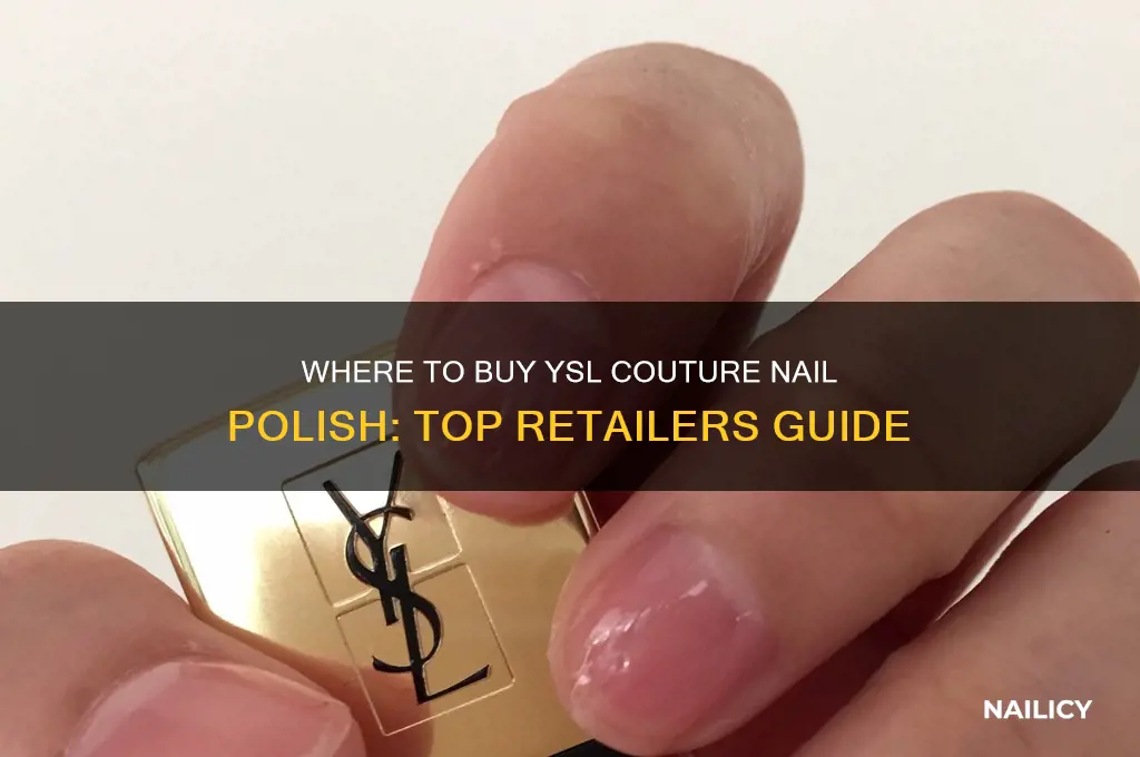 where to buy ysl couture nail polish