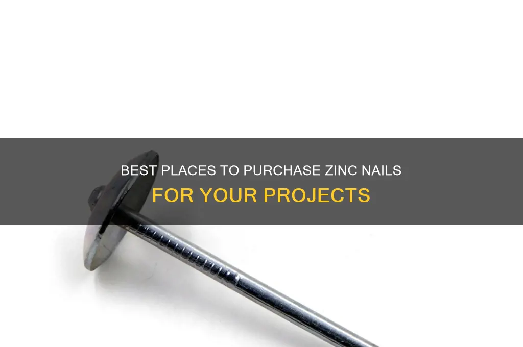 where to buy zinc nails