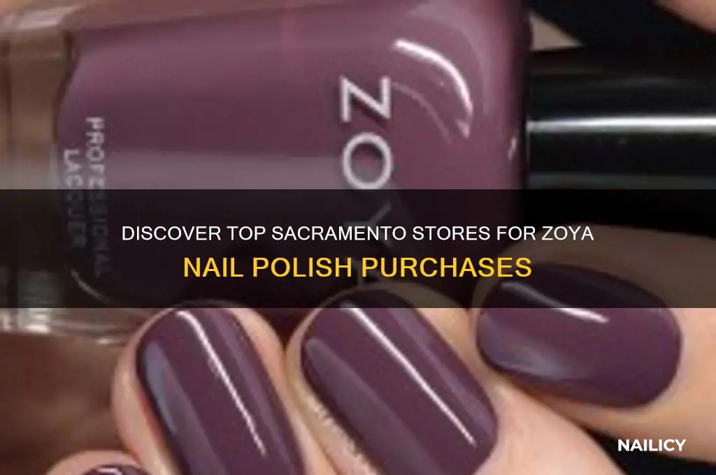 where to buy zoya nail polish in sacramento