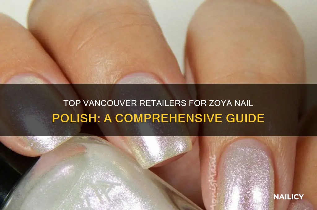 where to buy zoya nail polish in vancouver