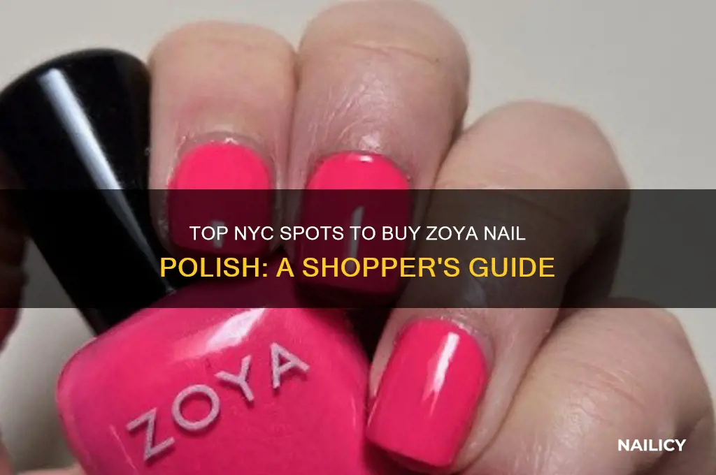 where to buy zoya nail polish nyc
