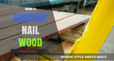 Eco-Friendly Disposal Guide: Where to Safely Dispose of Nail Wood