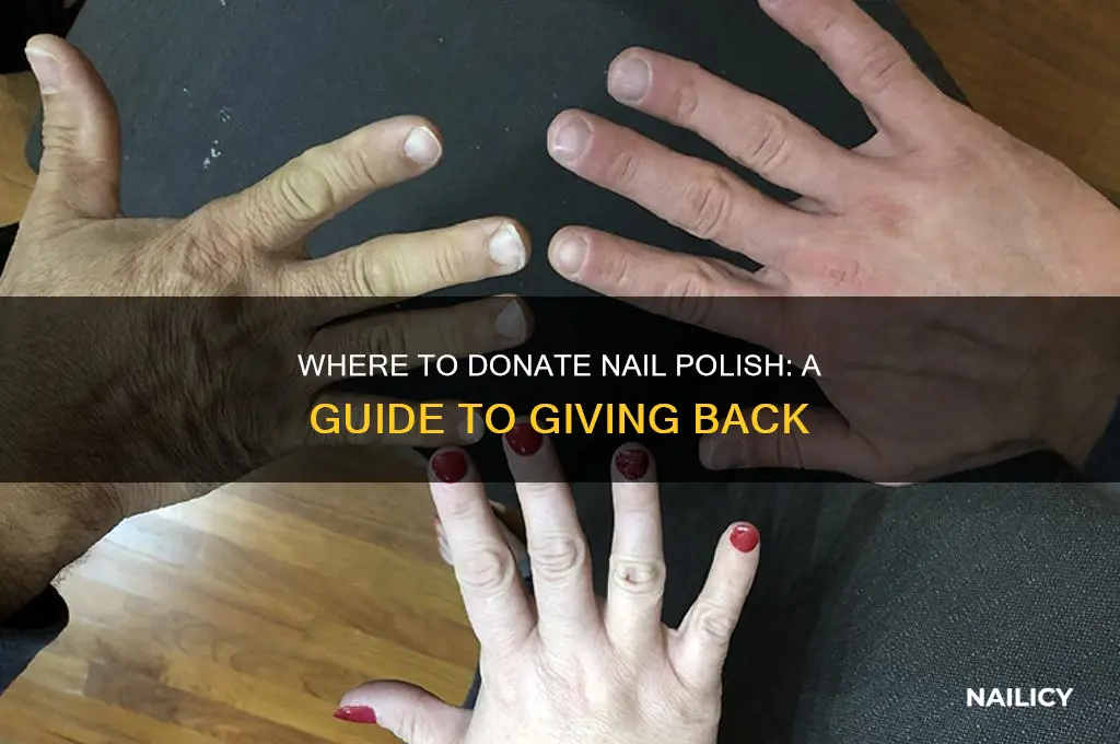 where to donate nail polish