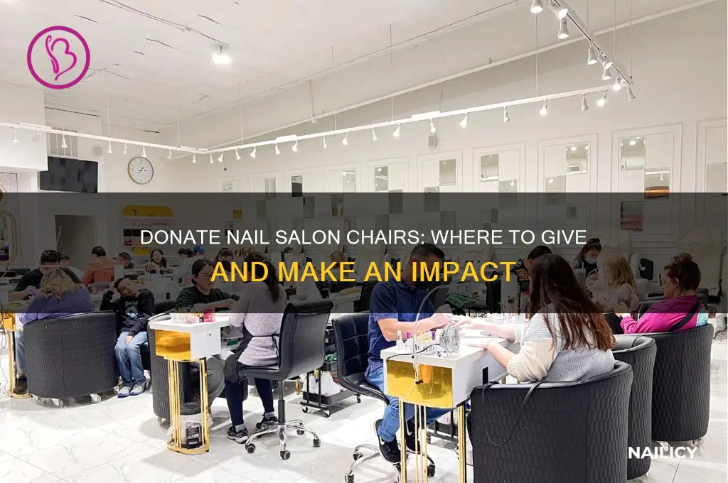 where to donate nail salon chairs