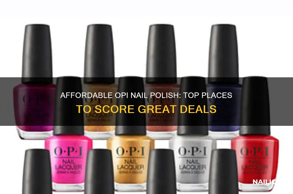 where to find cheap opi nail polish