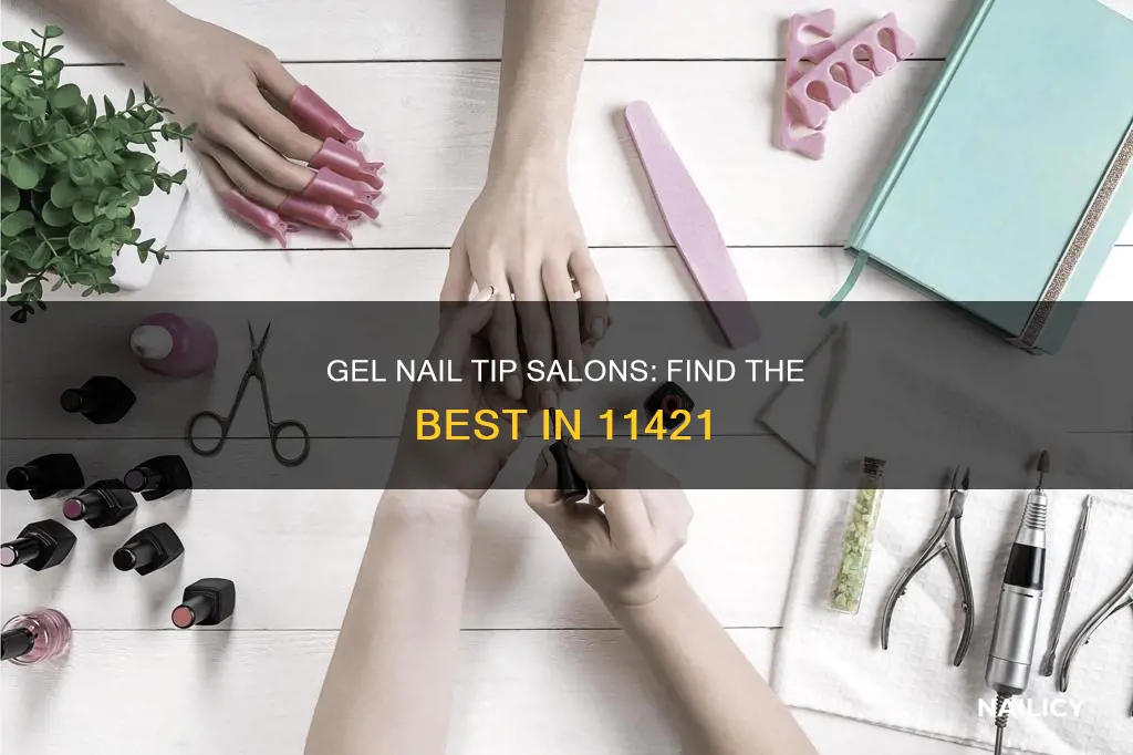 where to find gel nail tip salon 11421