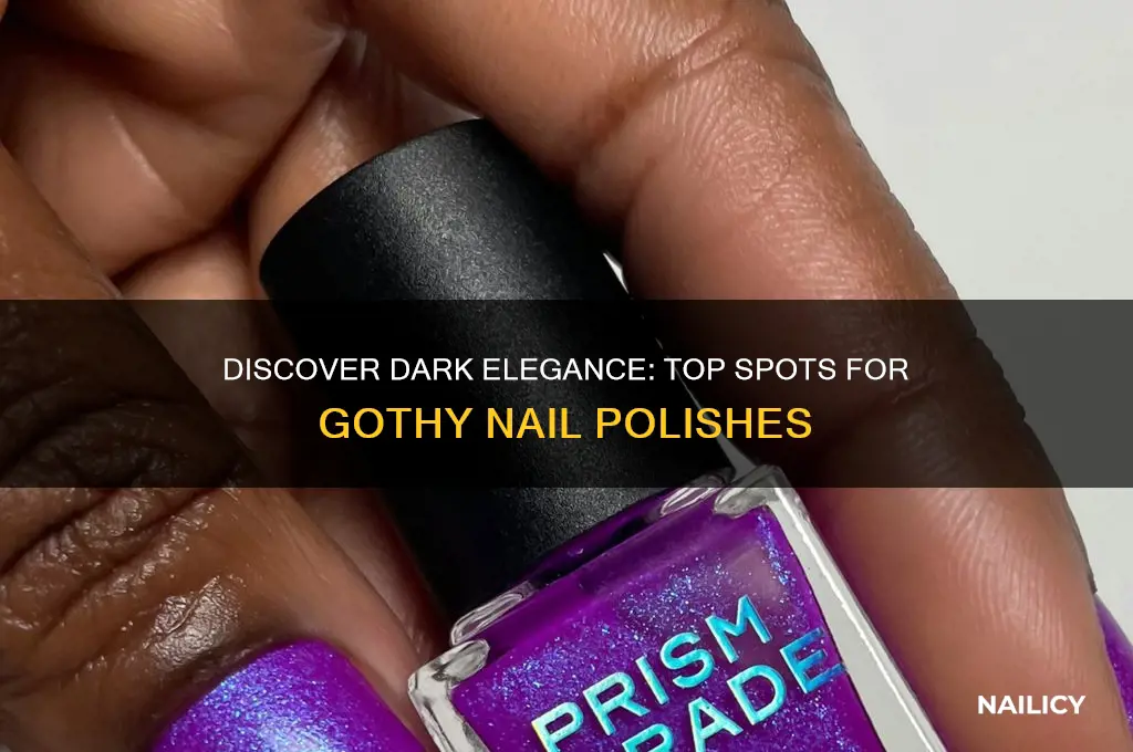 where to find gothy nail polishes