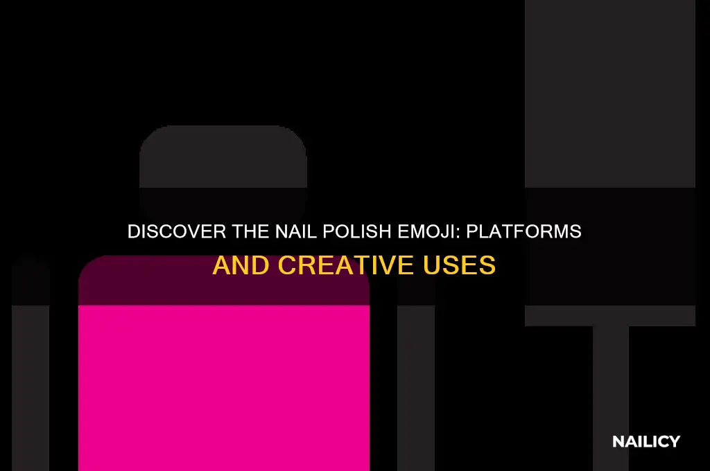 where to find nail polish emoji
