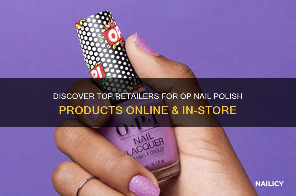 where to find opi nail polish products