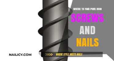 Discovering Reliable Sources for Pure Iron Screws and Nails