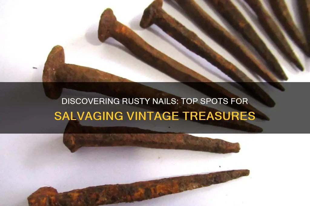 where to find rusty nails