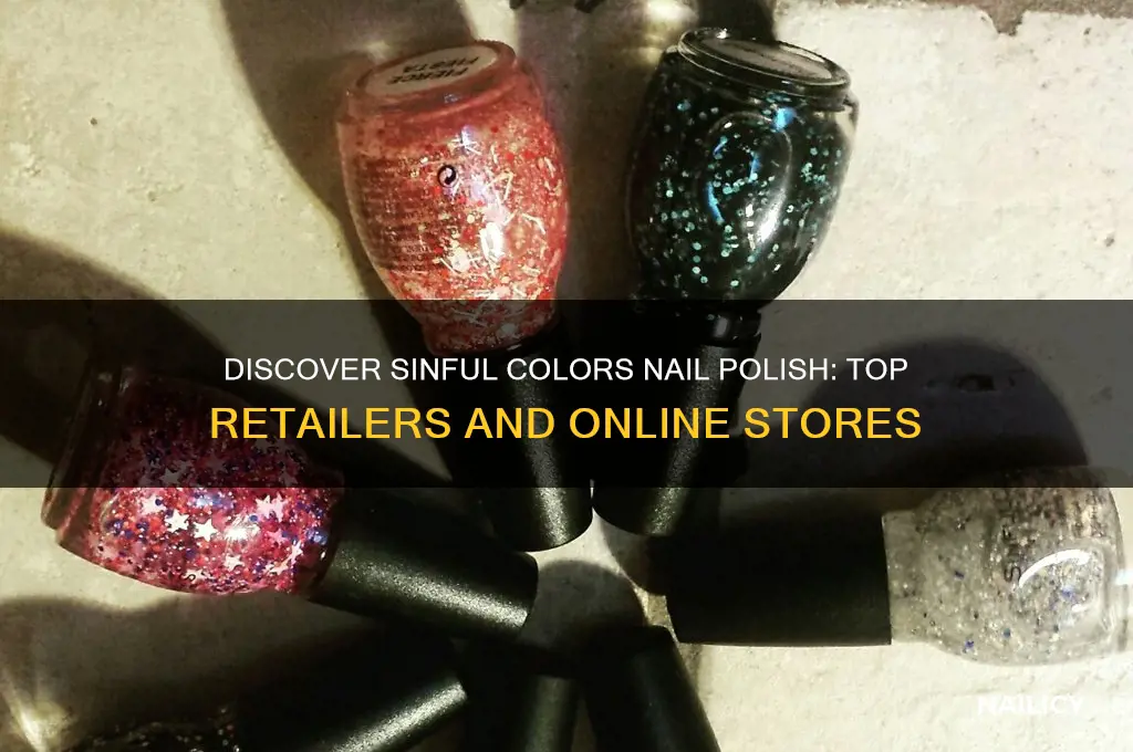 where to find sinful colors nail polish