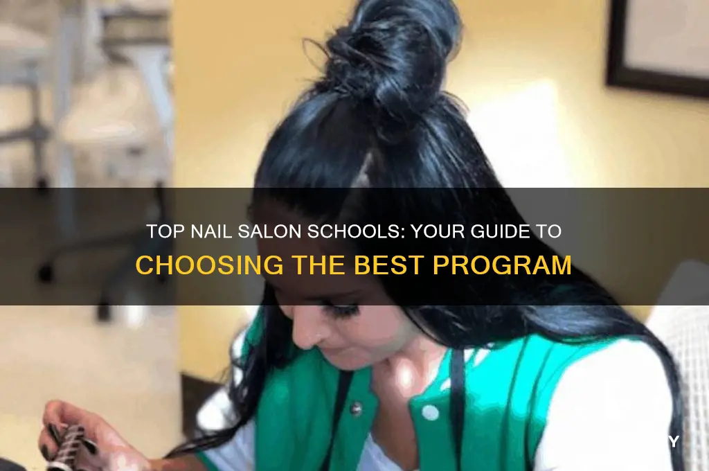 where to go to school for nail salon