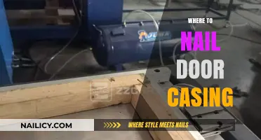 Perfectly Installed Door Casing: Nailing Techniques and Placement Tips