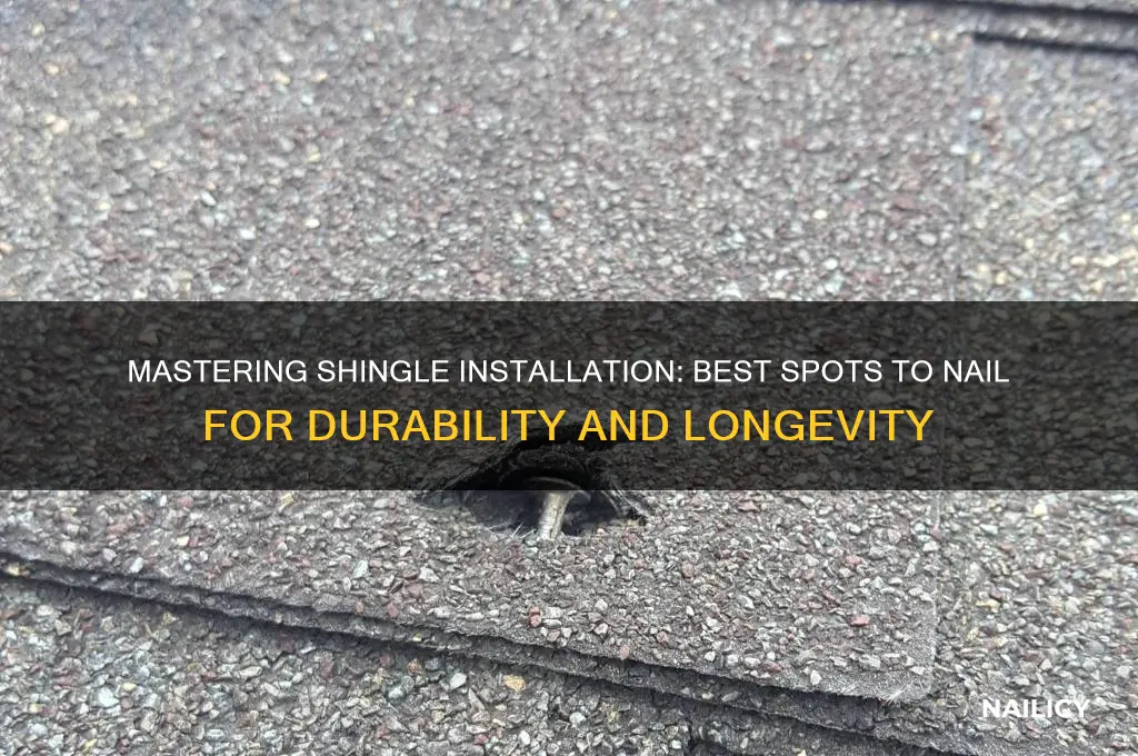 where to nail in shingle