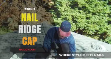 Nailing Ridge Cap: Expert Tips for Proper Placement and Installation