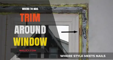 Trim Around Windows: Where to Nail for a Perfect Finish