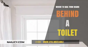 Trim Boards: Nailing the Perfect Toilet Fit