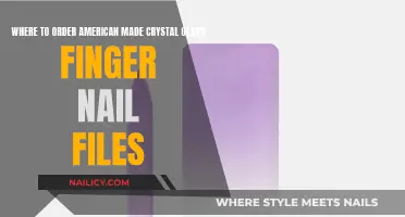 High-Quality Crystal Glass Nail Files: American-Made