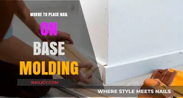 Perfect Nail Placement for Base Molding: Tips and Tricks