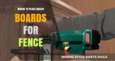 Strategic Placement of Nailer Boards for a Sturdy and Durable Fence