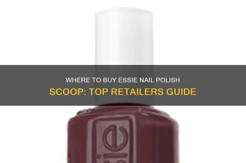 where to purchase essie nail polish scoop