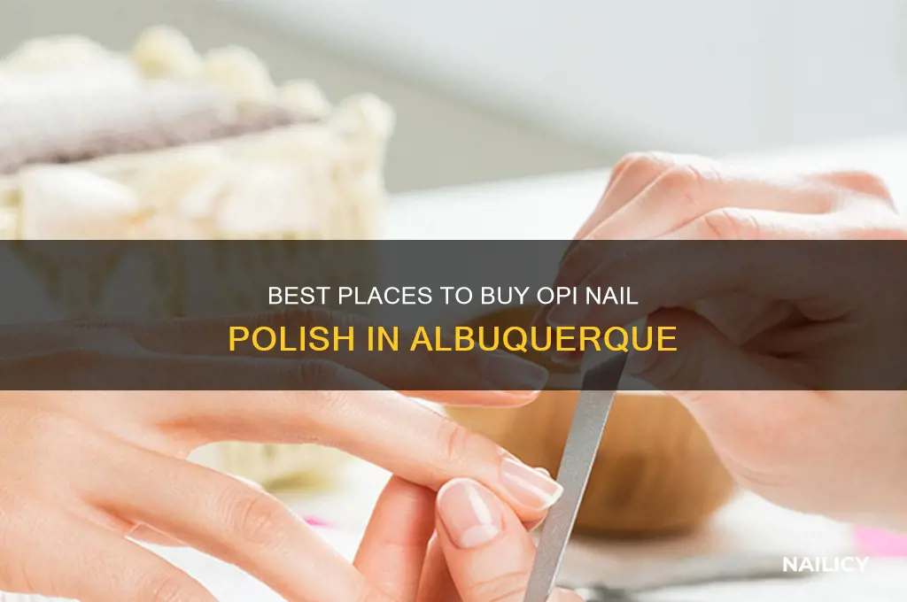 where to purchase opi nail polish in albuquer