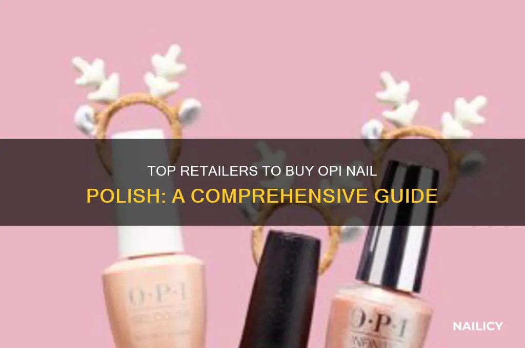 where to purchase opi nail polish