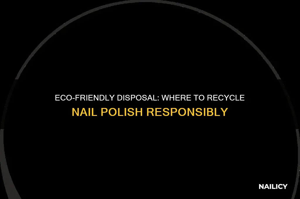 where to recycle nail polish